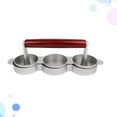 thumbnail image 5 of Worgeous DIY Patty Maker Meat Press Tool Burger Maker Mold with 3 Compartments, 5 of 7