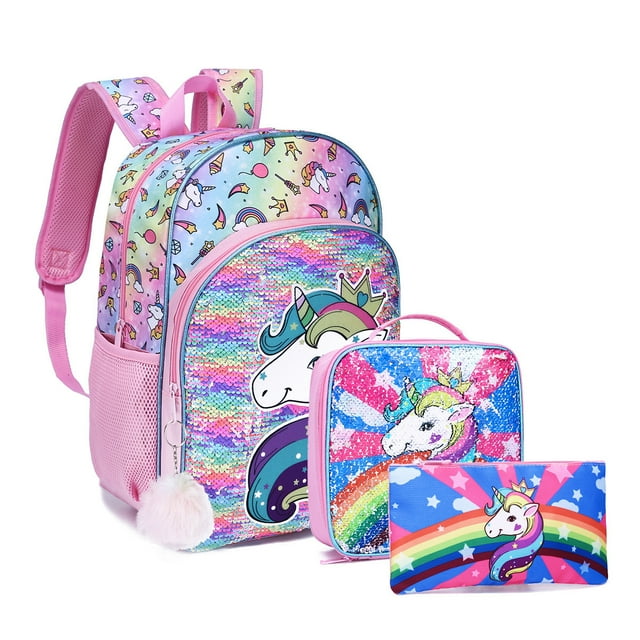 Juego de 3 mochilas escolares My Little Pony Friendship is Magic