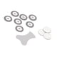 thumbnail image 3 of 10 piezas de disco de cerámica para generador de niebla ultrasónica de 20 mm Kit de accesorios de atomizador para humidificador, 3 of 9