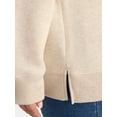 thumbnail image 4 of Terra & Sky Women's Plus Size Fleece Sweatshirt, Size 0X-5X, 4 of 5