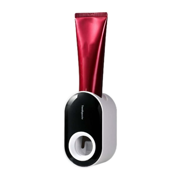 Dispensador automático de pasta de dientes para niños y adultos. Exprimidor de pared H s Free. Soporte para pasta de dientes accionado por pulsación para baño, ducha y aseo.