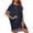 Navy, variant on Delconic Women Loose Fit Crochet Trim Beach Cover Up Tunic Lightweight Short Sleeve Swimwear Dress for Summer Poolside Vacation Beige One Size