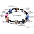 thumbnail image 2 of UBIUO Women Solar System Bracelet Stretch Bracelets Universe Galaxy The Eight Planets Guardian Star Natural Stone Beads Bracelet Bangle Gifts for Girl, 2 of 4
