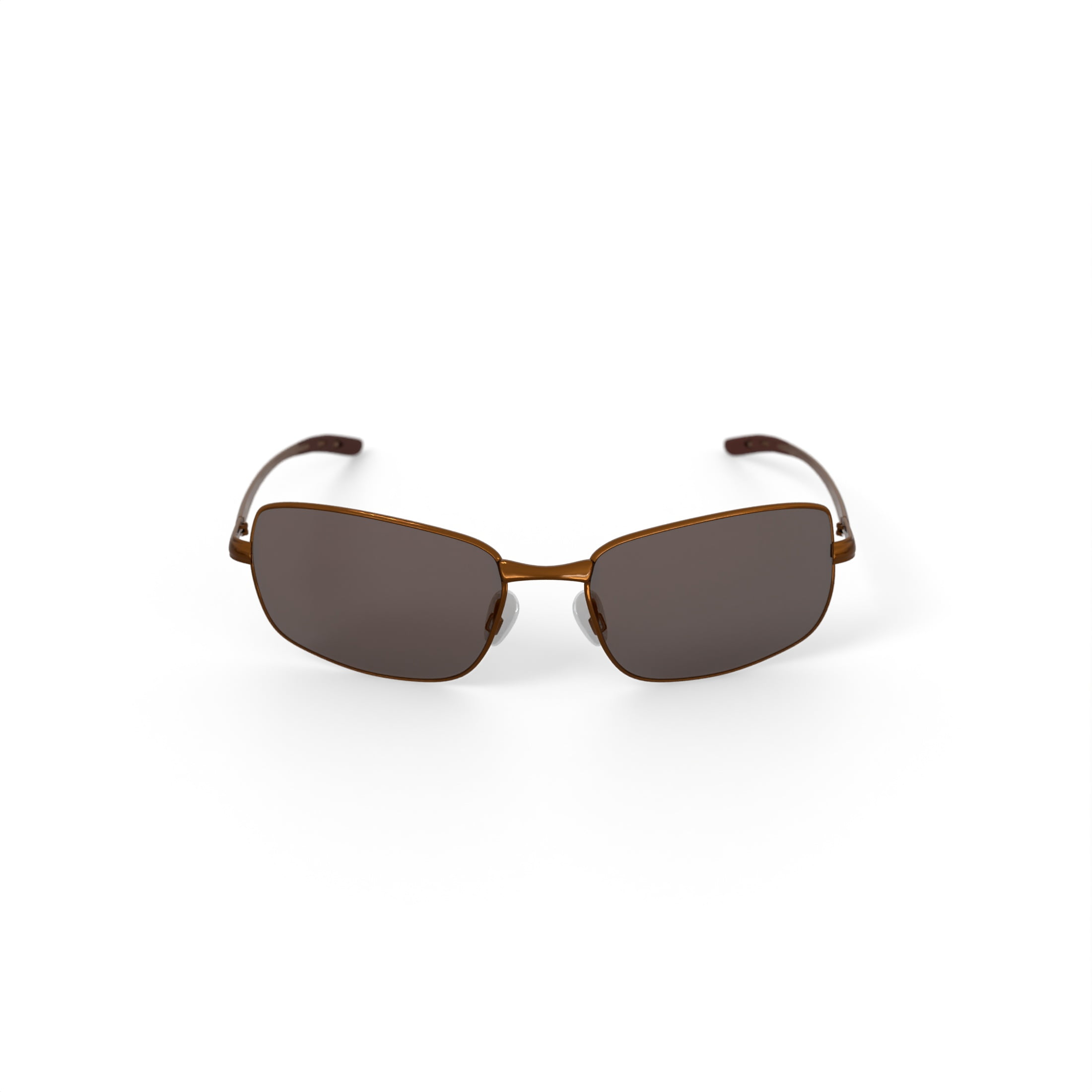 DNA Polarized Rx'able Sunglasses, Unisex, A3001, Brown, 61-14-129