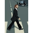 thumbnail image 2 of Nielsen, Nanna Lund 14x18 White Modern Wood Framed Museum Art Print Titled - Ringo, 2 of 4