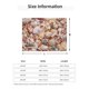 thumbnail image 5 of Fotbe Colorful Seashells Manta de Franela con Estampado, Manta Ultrasuave para Cama, Sofá, Auto, Hipoalergénica y Antibolitas-80"x60", 5 of 6
