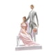 thumbnail image 3 of Figuras de amantes de la escultura de pareja, manualidades DIY, adorno del Día de San Valentín, estatua de personaje de boda para regalos de, 3 of 9