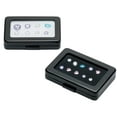 thumbnail image 2 of Rectangle Small Loose Gemstone Display Box with Top Lids Black, 2 of 7