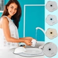 thumbnail image 3 of Dengmore Kitchen tools to assist in cooking Draining Mat Kitchen Drying Pad Bar Table Cup Pad Washable Heat Insulation Pad Washbasin Absorbent Pad Bathroom Faucet Pad Pad Wash 40x40cm, 3 of 5