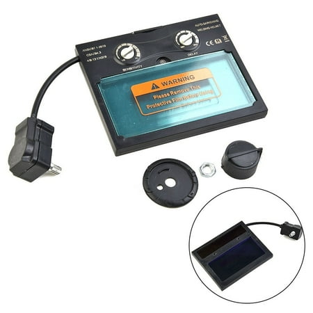 

Solar Pro Auto Darken Welding Helmet Mask Lens Automated Filter Lens Hood