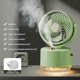 thumbnail image 4 of 2025 2024 Desktop Small Fan Shaking Head USB Mini Convenient For Home And Office Charging Portable Atomization Fan, 4 of 4