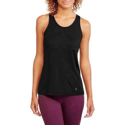 Women's Active Mesh Vented Tank with Strappy Back - Walmart.com