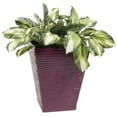 thumbnail image 3 of PoliVaz Modern Square Planter, Blue, Large, 3 of 5