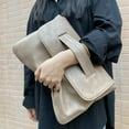 thumbnail image 3 of Women Clutches PU leather Crossbody Bags for female Shoulder messenger bag Laptop Bag For Macbook Pouch Bag big Ladies handbag, 3 of 6