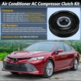 thumbnail image 2 of Kit de embrague del compresor de aire acondicionado para Toyota Camry 12-17, RAV4 09-12, Sienna 11-13, 2 of 7