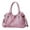 Pink, variant on ZTTD Roomy Fashion Womens Handbags Ladies Purse Satchel Shoulder Bags Tote Leather Bag
