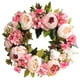 thumbnail image 1 of Flores Artificiales Guirnalda De Peonía Guirnalda De Puerta Decoración De Festival De Boda Realista Methold HA035271-00, 1 of 6
