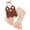 Brown, variant on CPNG Toddler Baby Girls Summer Outfits Floral Tassels Sleeveless Sling Vest and Flared Trousers 2 Piece Set(Brown,2-3 Years)