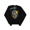 thumbnail image 1 of Harry Potter Womens Hufflepuff Crest Flat Sweatshirt, 1 of 5