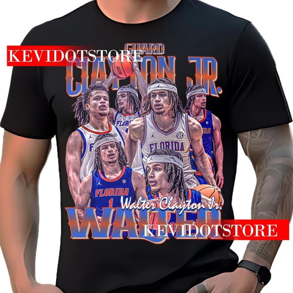 Walter Clayton Jr Athlete Basketball Player t-shirt Bootleg Vintage