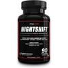 NIGHTSHIFT - Advanced Clinically Proven Natural Muscle Building & Recovery Aid, T Booster & Cortisol Reducing Agent; 90 Vegan Caps, Vegan Friendly [NEW 2021 Formula)