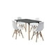 thumbnail image 2 of Comedor Alterego Rectangular 4 Sillas, 2 of 4