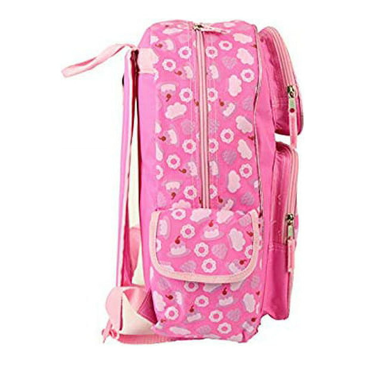 Backpack - Hello Kitty - Pink Cake  16" School Bag New 822221