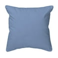 thumbnail image 2 of Betsy Drake Interiors Slomons Island, MD Nautical Map Small Corded Indoor/Outdoor Pillow 12x12, 2 of 2