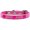 Bright Pink, variant on Dog, Puppy Pet Widget Fashion Collar, "Pink Palm Tree"