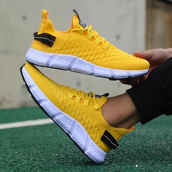 Men's Breathable Running Shoes Lightweight Athletic Sneakers with Cushioned Non Slip Sole for Walking Jogging Gym Training Trail Running and Daily Wear