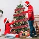 thumbnail image 4 of Adornos navideños, tiras peludas navideñas para decorar el árbol de Navidad, colgar en la puerta o la pared. Ideales para festivales, bodas, cumpleaños y fiestas navideñas. Tiras peludas de plástico., 4 of 5