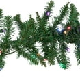 thumbnail image 5 of 9' x 12" Pre-Lit Winona Fir Artificial Christmas Garland Multi LED Lights, 5 of 6