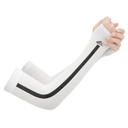

Cooling Arm Sleeves Cover UV Sun Protection Outdoor Sports For Men Women 1 PairComfort Brands Arm Skin Protector Sleeves safe from Abrasions Bruising Thin Skin Tears & Sun