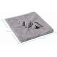 thumbnail image 5 of CREVENT Cozy Plush Baby Security Blanket for Baby Boys and Girls, Baby shower Birthday Gift, Unisex, Grey Bunny, 5 of 10