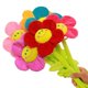 thumbnail image 3 of 26Flor de Sol Súper Linda, Flores de Margarita de Felpa con Tallos Flexibles Flor de Cara Sonriente Grande Juguete de Peluche Creativo (65 cm) (Azul) -Azul- brillar Electrónica, 3 of 3