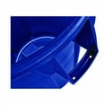 thumbnail image 2 of Vented Round Brute Container, 32 gal, Plastic, Blue | Bundle of 2, 2 of 9