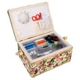 thumbnail image 3 of Ewing Basket, Craft Sewing Tool Portable Multipurpose Organizer Storage Box, Art Craft Travel For Craft Supplies Home, 3 of 8