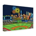 thumbnail image 4 of Ron Magnes 'PNC Park Fireworks Pittsburgh' Canvas Art, 4 of 4
