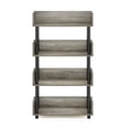 thumbnail image 4 of Expositor sin herramientas Furinno Turn-N-Tube de 4 niveles, roble francés, 4 of 6