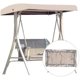 thumbnail image 2 of Replacement Roof Garden Swing Universal Swing Roof Porch Swing Bench Garden Lounger 2-3 Seater 191 X 120 Cm_y-b, 2 of 4