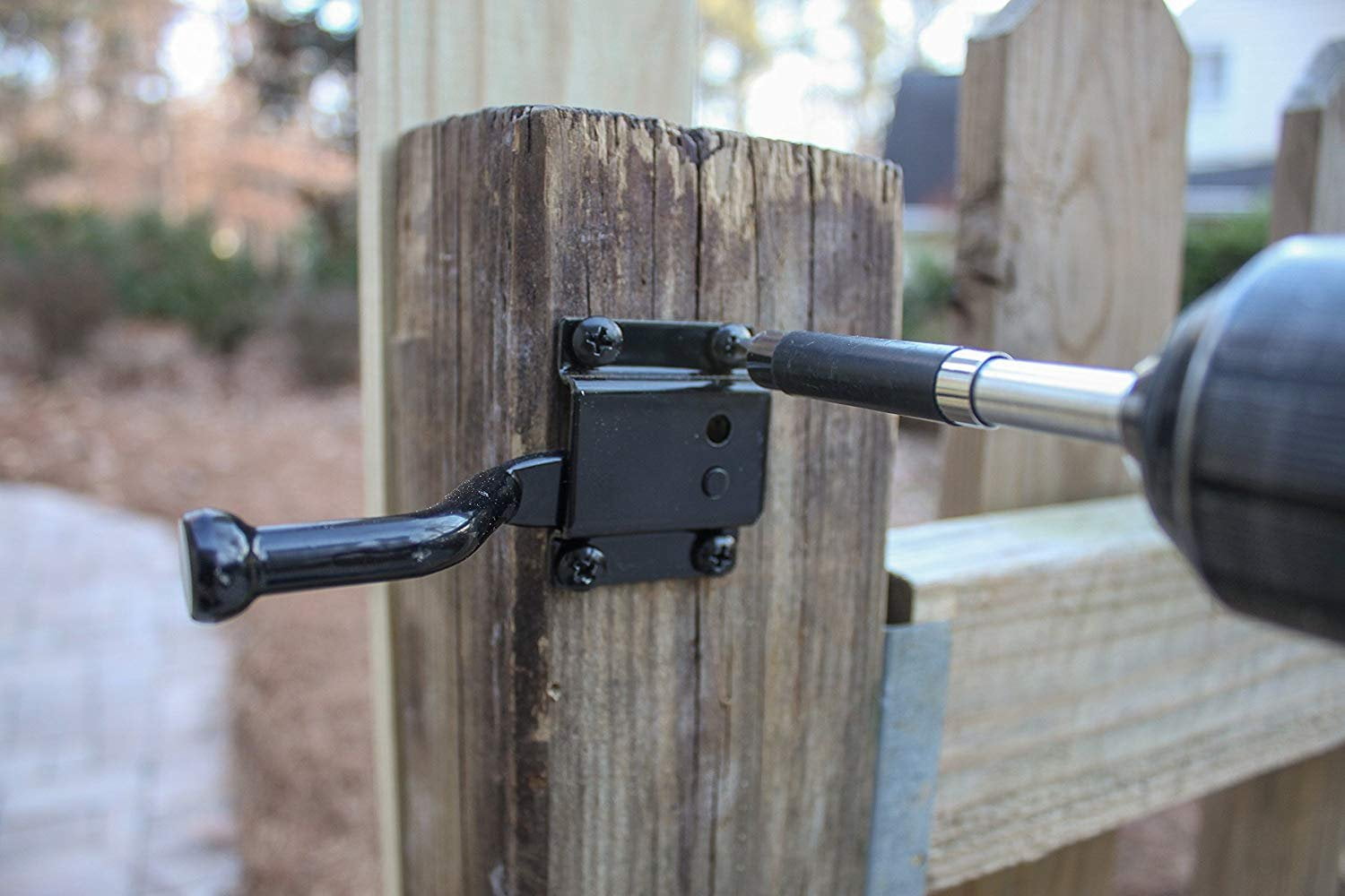 National Hardware - DPV878 Decorative Gate Kit with 2 Hinges, 1 Latch and 1 Pull