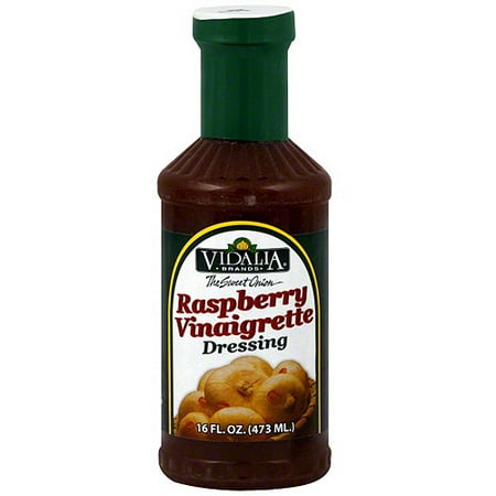 Vidalia Raspberry Vinaigrette Dressing, 16 oz (Pack of 6)