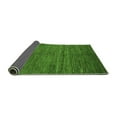 thumbnail image 2 of Ahgly Company Indoor Square Abstract Green Modern Area Rugs, 4' Square, 2 of 4
