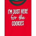 thumbnail image 2 of Holiday Time Toddlers Matching Family Pajamas Gingerbread Cookie Top and Pants Set, 2-Piece, Sizes 2T-5T, 2 of 6