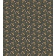 thumbnail image 3 of Ambesonne Floral Duvet Cover Set, Classic Blooming Foliage, Queen, Charcoal Grey and Peach, 3 of 3