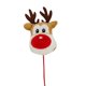 thumbnail image 2 of Pet Fur Ball Bell Doll Teasing Toys con Catnip Christmas Cat Peluches (Elk), 2 of 5