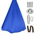 thumbnail image 1 of Visland Hamac Balançoire de Thérapie Sensorielle en Tissu à Double Couche Capacité de Charge Élevée 300 Lb Rotation à 360 Degrés Balançoire Intérieure Extérieure, 1 of 8