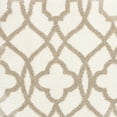 thumbnail image 3 of 3'x5' Ivory Beige Trellis Machine Woven Microfiber Indoor Area Rug, 3 of 3