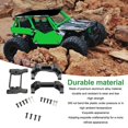 thumbnail image 5 of 2024RC Montaje de Parachoques Trasero Delantero Montaje de Servo Juego de Montaje de Parachoques de Aleación de Aluminio Montaje de Servo para Traxxas 1/10 RC Crawler Car Negro, 5 of 5