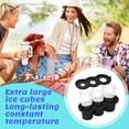 thumbnail image 4 of ievspot Silicone Ice Mold Cylinder Hollow Shape Stackable Juice Whiskey Cocktail Ice Cubes Maker, 4 of 8